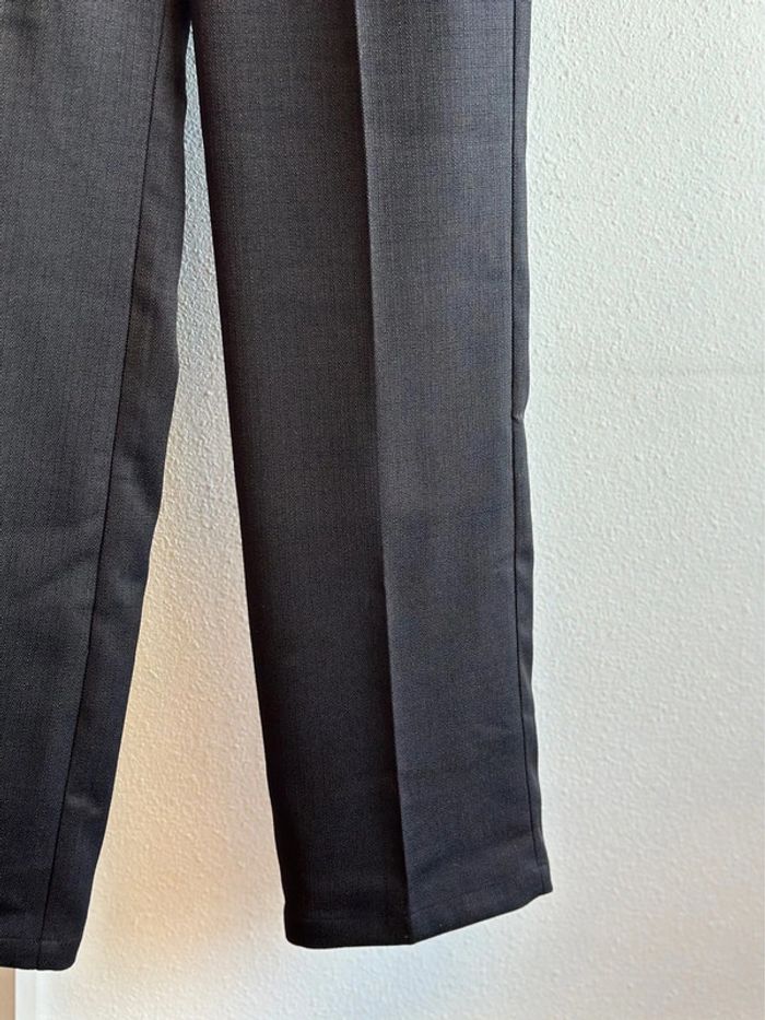 Pantalon élégant noir à jambes larges, neuf, taille S - Majolica - photo numéro 6