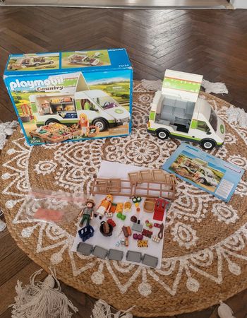 Playmobil camion marché