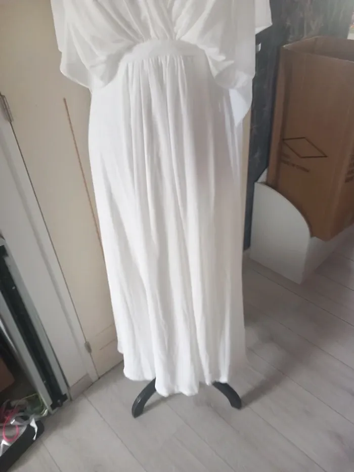 Robe longue blanche multiposition 36 - photo numéro 13