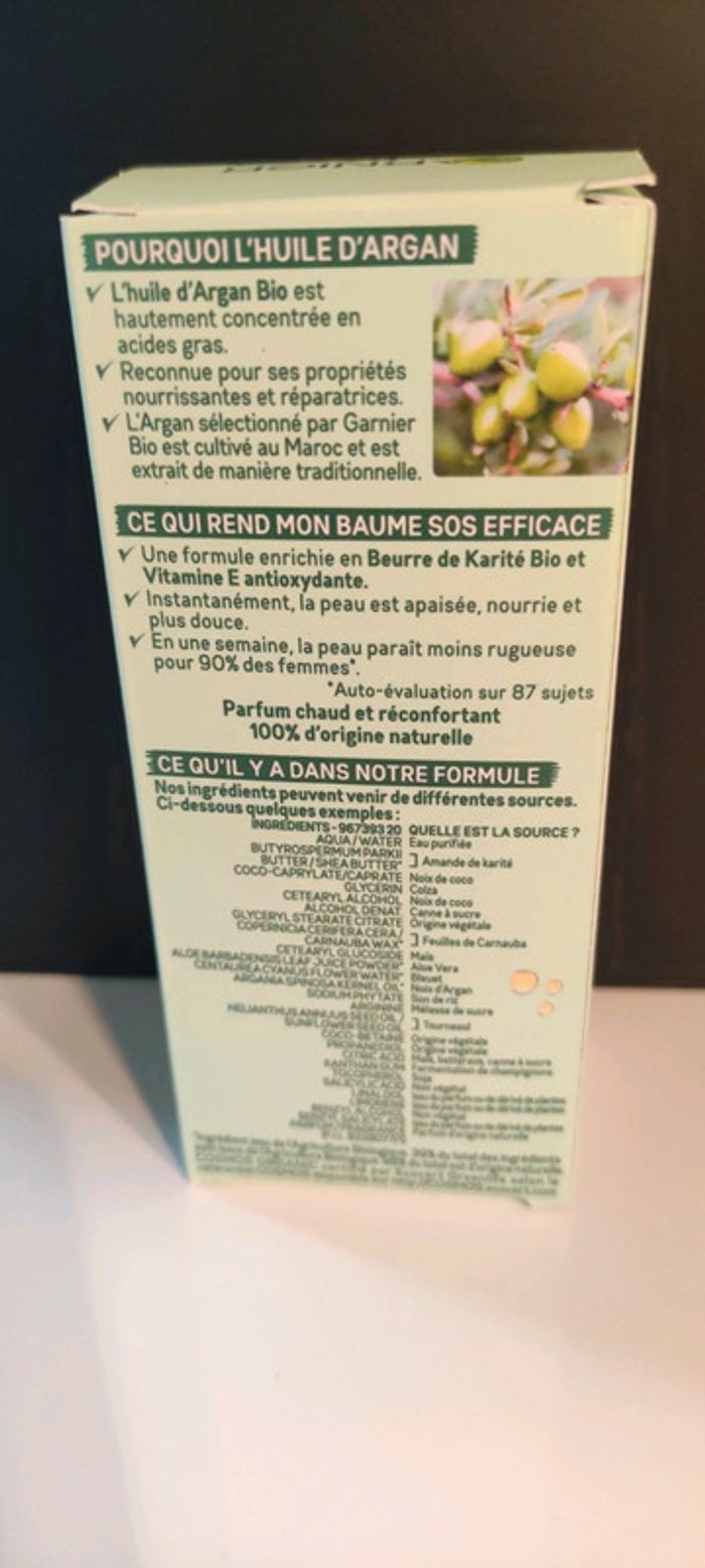 Baume SOS multi-usages visage corps et mains Garnier bio - photo numéro 6