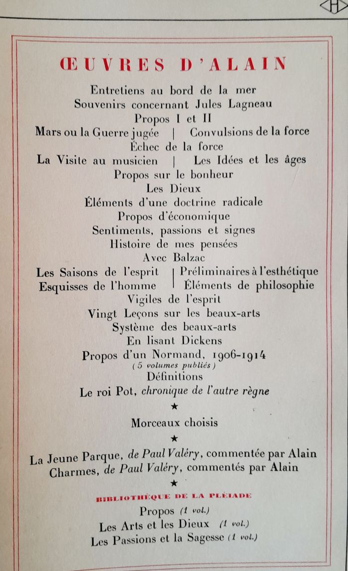 Alain (philosophe) suite à mars, convulsions de la force tome 1 et échec de la force tome 2 - photo numéro 3