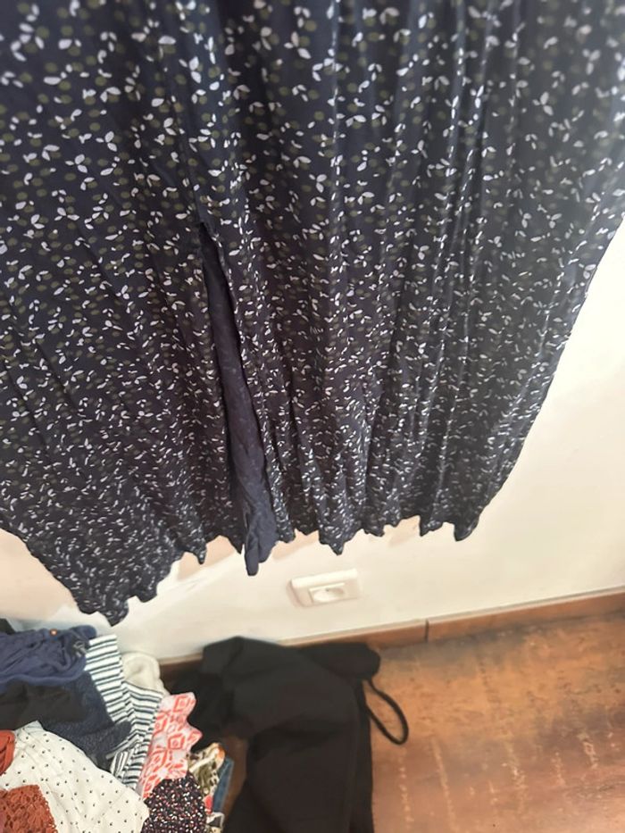 Robe mi, longue Kiabi, fendue taille L - photo numéro 3