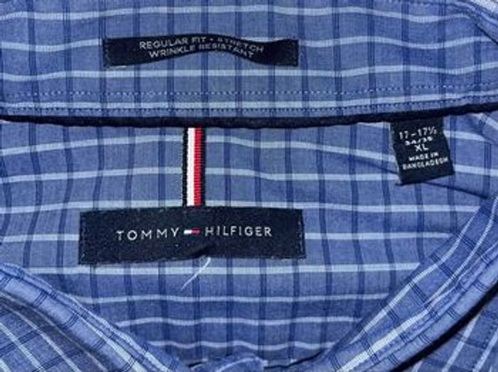 Chemis à carreaux tommy hilfilger - photo numéro 3