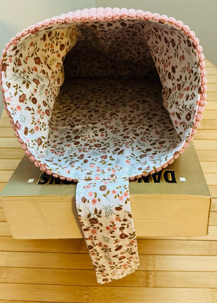 Pochette pour livre broché 28X21 rose - photo numéro 3