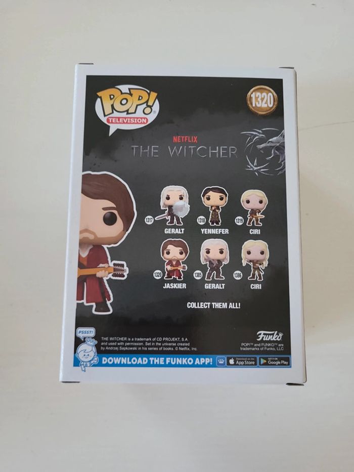 Pop neuve Jaskier 1320 the witcher - photo numéro 3