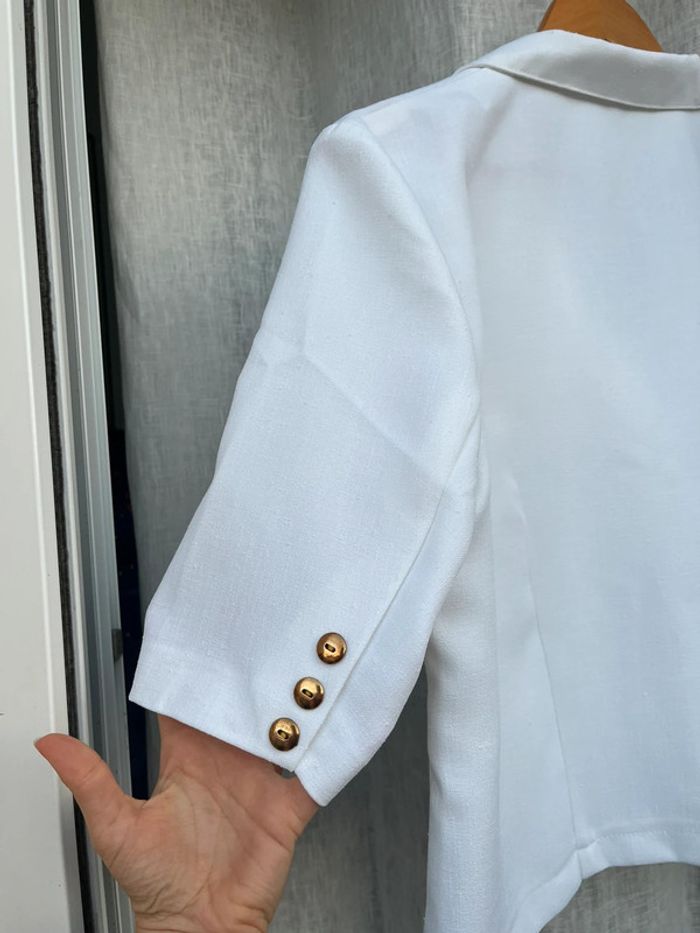Veste blanche made in France - photo numéro 8