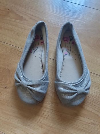 ballerines argentées t 28 lovely skull