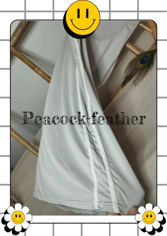 Robe moulante grise bandes blanches 40 - photo numéro 5