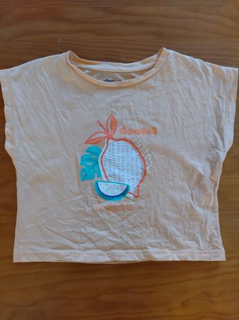 Tee shirt Gémo fille 5 ans