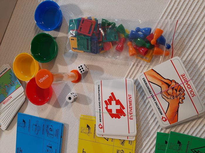 URGENCE – Jeu de société vintage 1988 Dujardin x MSF – Complet - photo numéro 7