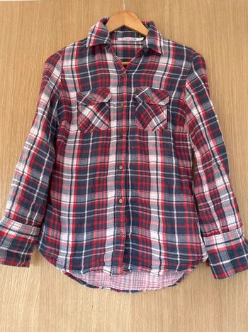 Chemise Berenice rouge bleu XS