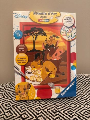Ravensburger - Peinture Disney Le Roi Lion par numéro - CreArt Kids