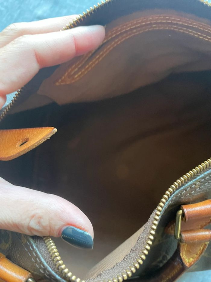 Sac Speedy Louis Vuitton monogram taille 30 - photo numéro 4
