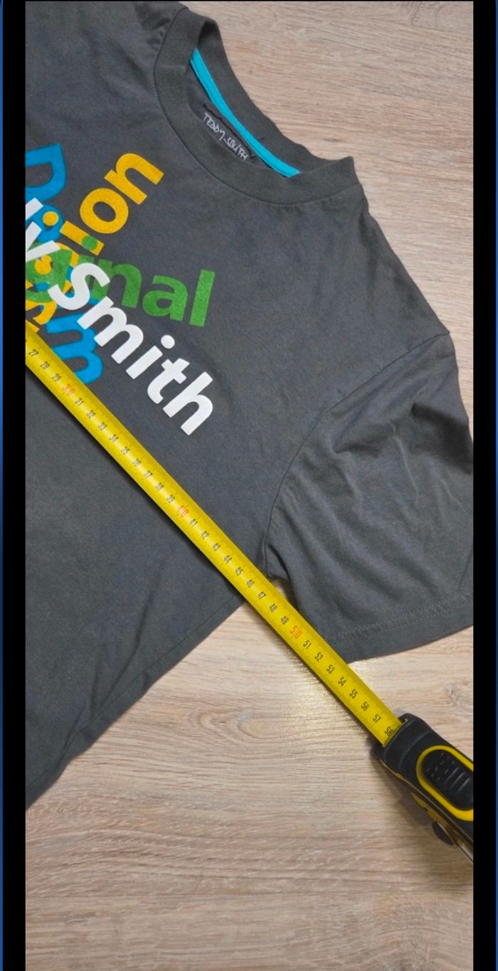 Tee shirt Teddy Smith 14 ans gris - photo numéro 7