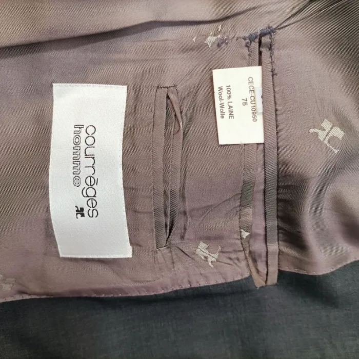 Veste de costume - Courrèges - 56 - LE - photo numéro 5