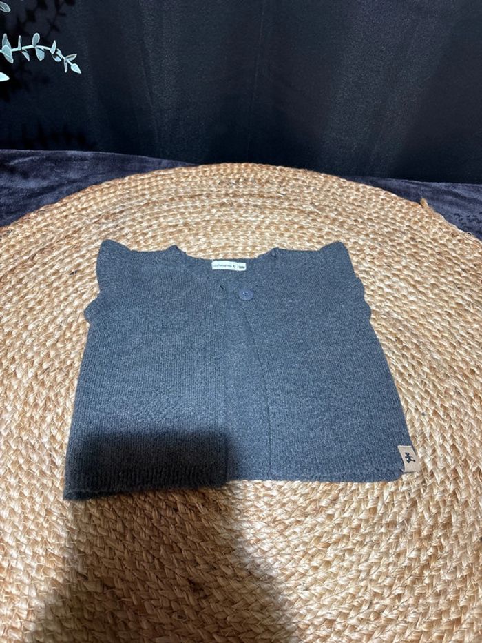 Gilet sans manches bébé fille 18 mois - photo numéro 2