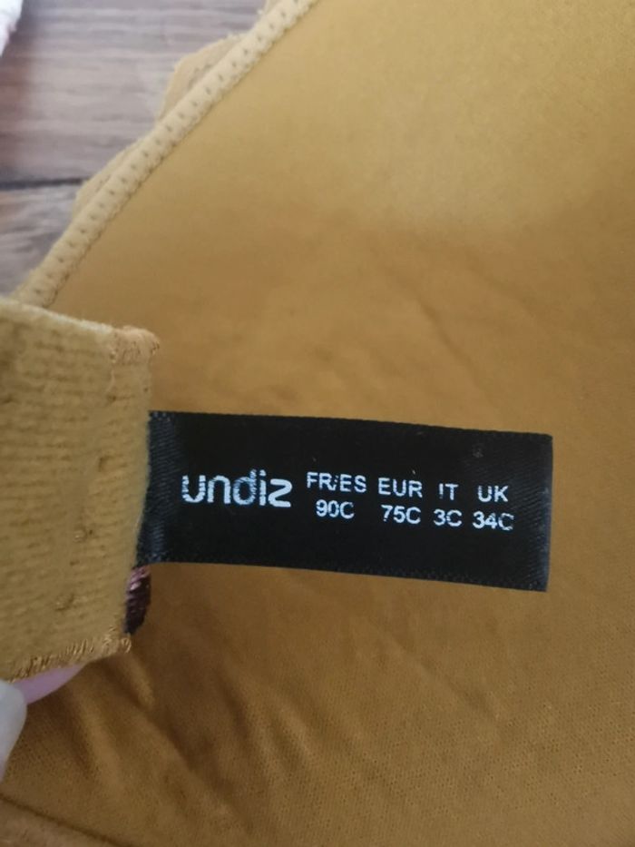 🌺Soutien-gorge. 90 C. Camel. Undiz - photo numéro 6