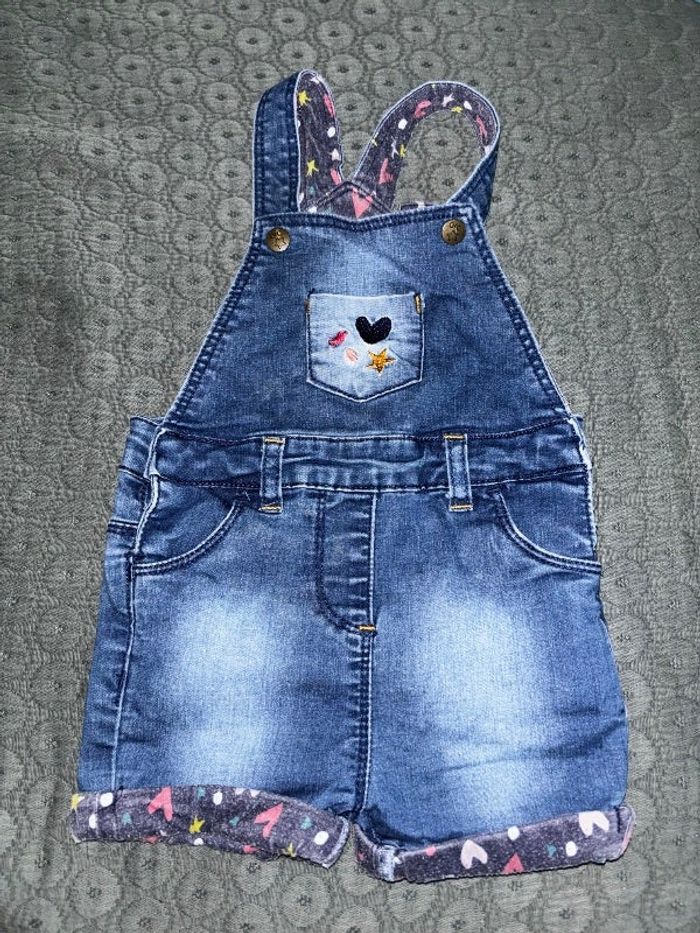 Salopette short