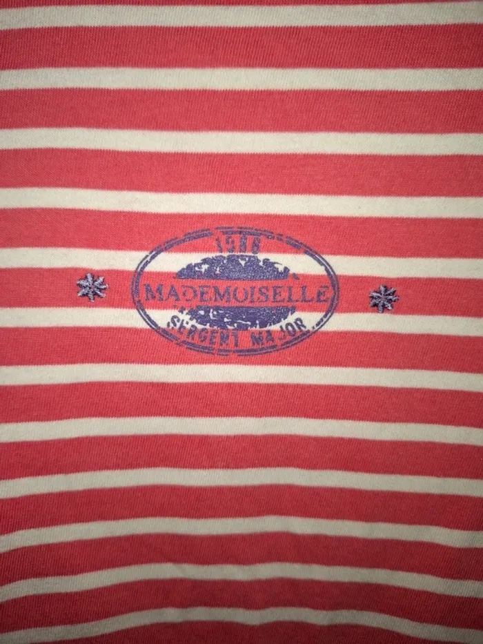 T-shirt manches longues rayés Sergent Major 8 ans - photo numéro 3