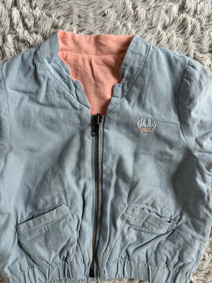 Veste zippée réversible IKKS 6M - photo numéro 2
