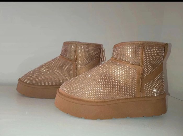 Bottine fourré à strass - photo numéro 5
