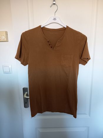 T shirt marron 