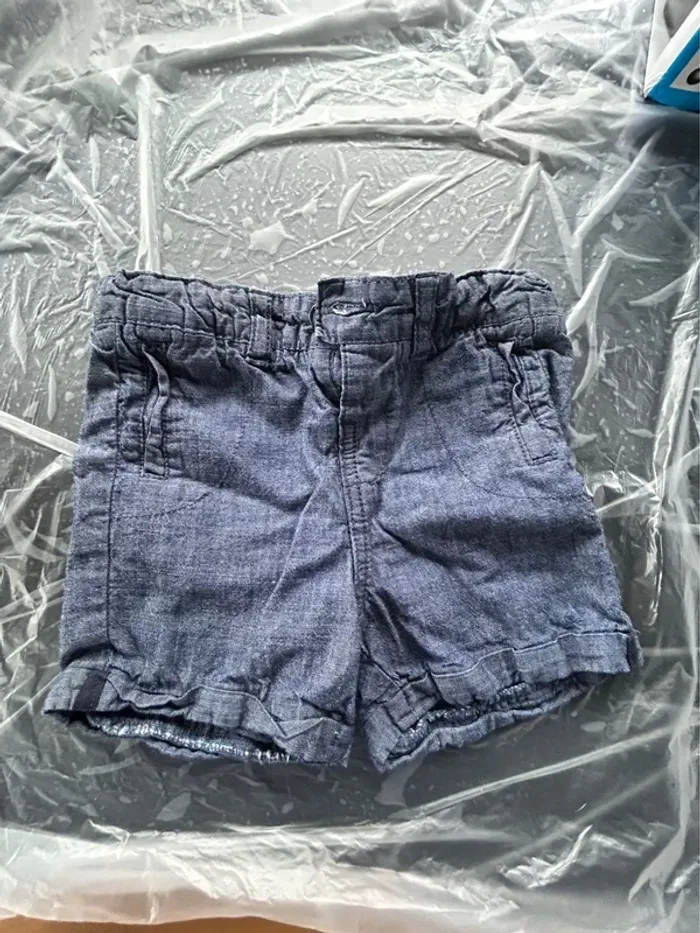 Short imitation jean