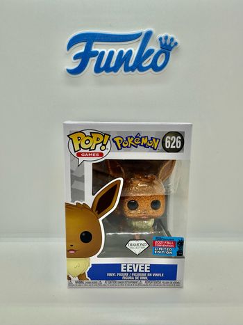 Funko Pop Pokemon Eevee 626 Diamond Fall Convention 2021 🇺🇸
