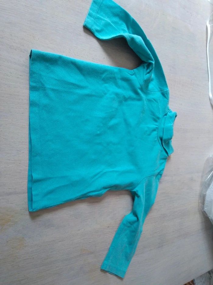 Sous-pull bleu uni 18 mois - photo numéro 2