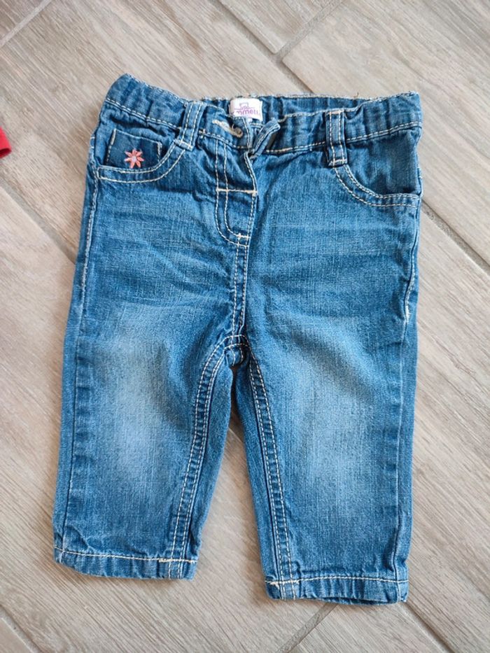 Ensemble jean et t-shirt manches courtes - photo numéro 4