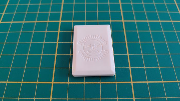 Tuile chiffre 9 neuf rouge pièce détachée L'original Rummikub chiffres M&M Ventures 2014 #E31 - photo numéro 2