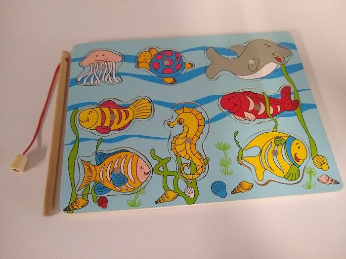 jeu magnétique / pêche / puzzle