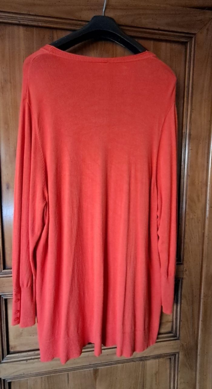 Gilet / cardigan long NEUF pour femme taille 3XL - photo numéro 2