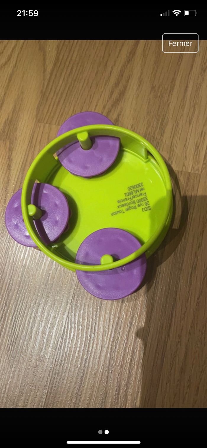 Jouet musical - photo numéro 2