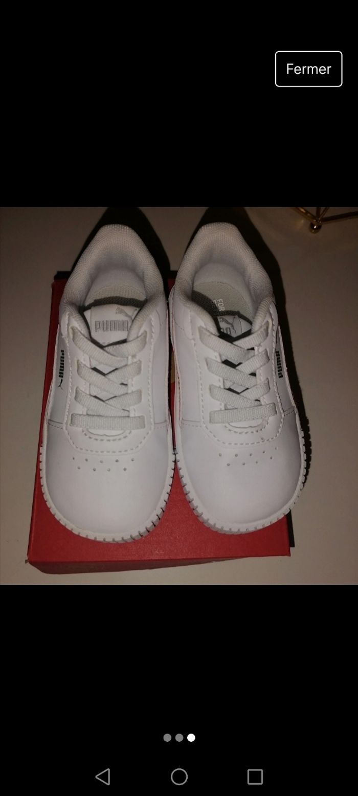 Basket Puma taille 22 - photo numéro 3