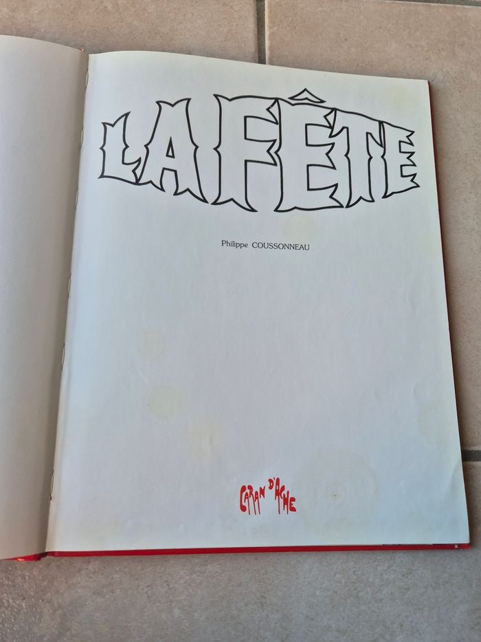 Livre La fête - photo numéro 3