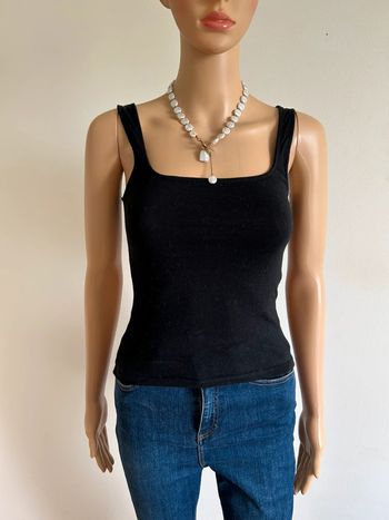 Débardeur court noir Pimkie taille XS bon état
