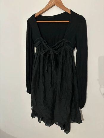 Robe courte taille unique noire
