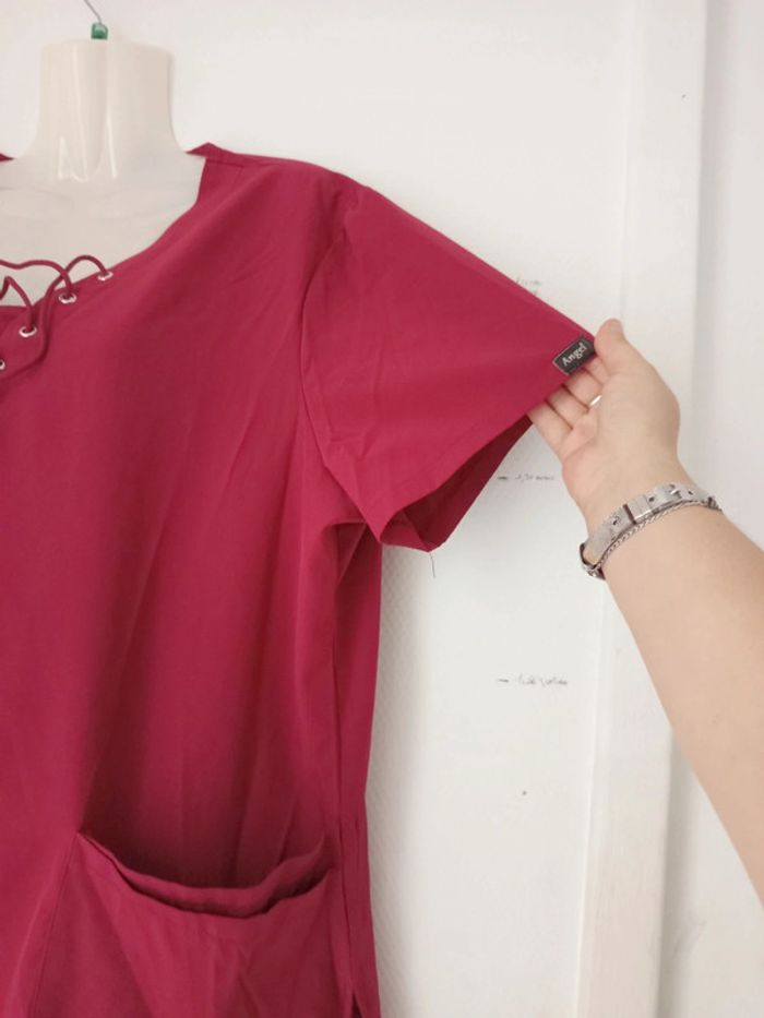 Blouse manches courtes à poches femme - photo numéro 4