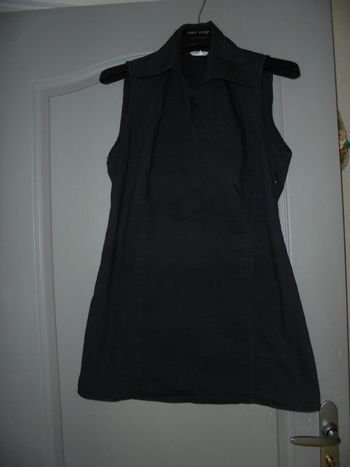Tunique sans manche  noire T44  Promod