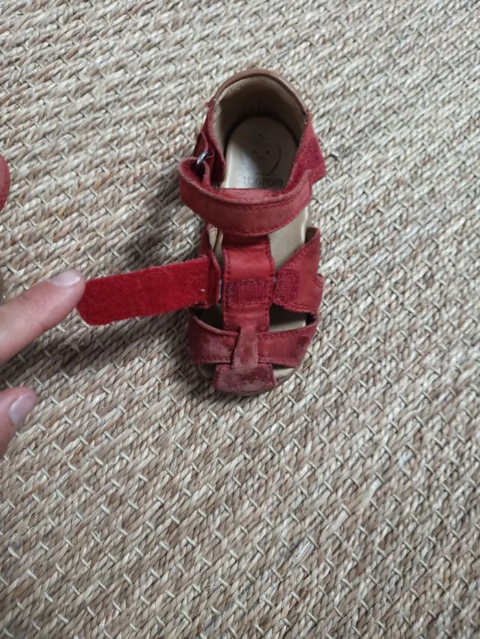 Sandales rouges été shoopom 23 - photo numéro 4