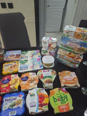 Lots repas bébé