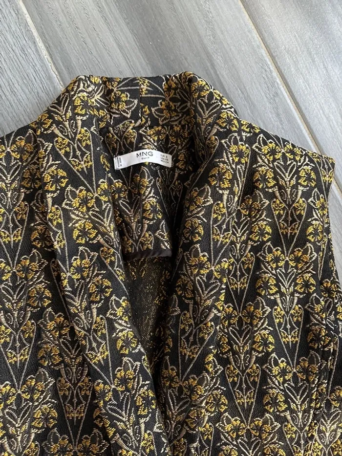 Gilet jacquard mango - photo numéro 3