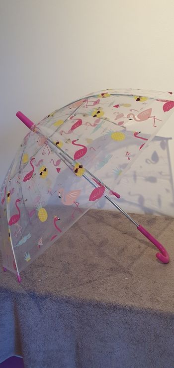 Parapluie enfant flamands roses