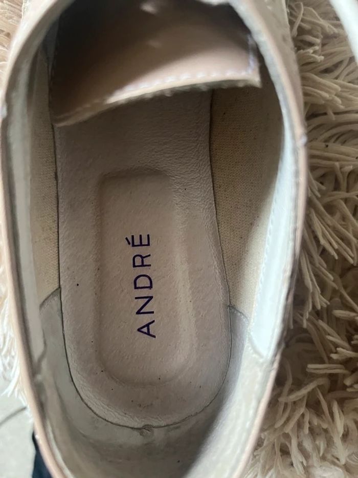 Magnifiques derbies tout cuir modèle Nathan beige et blanche 37 - photo numéro 9