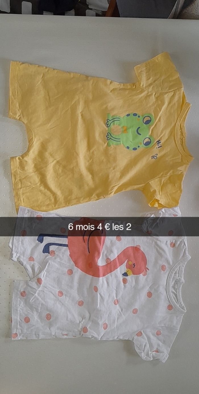 2 combishorts 6 mois
