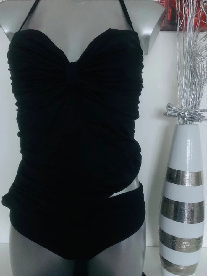 Maillot de bain tankini noir T36/95C - photo numéro 2