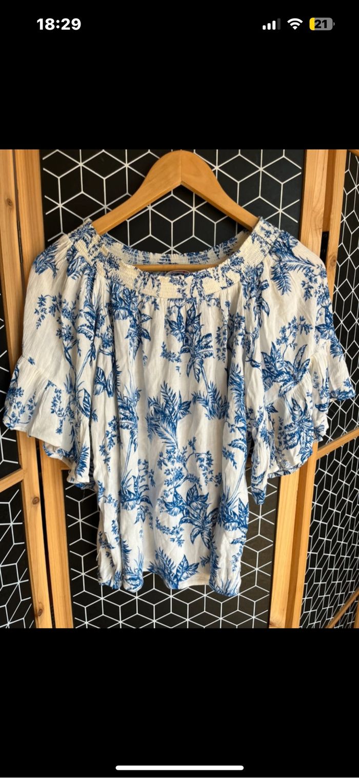 Blouse fleurie - photo numéro 3