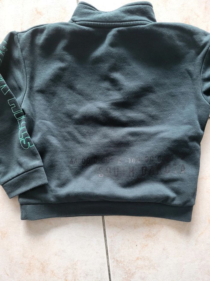 Kiabi - pull sweat vert 8 ans - photo numéro 4