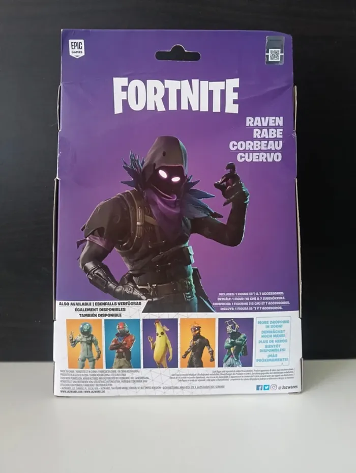 Figurine Fortnite raven corbeau legendary séries - photo numéro 2